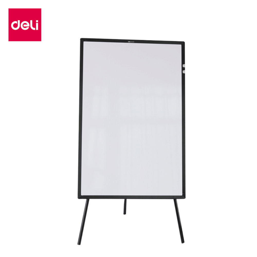 กระดานไวท์บอร์ด 3ขา DELI E7885-SL-01 ขนาด 60 X 90 CM_0